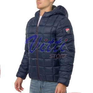 DUCATI RAIN JACKET 3 MISURA M DARK GREY-NAVY (UOMO)