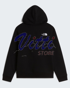THE NORTH FACE HOODIE MISURA L/12 ESS DP BLACK (BAMBINO)