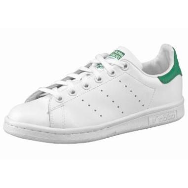  ADIDAS STAN SMITH J MISURA 36 WHITE-GREEN (DONNA)