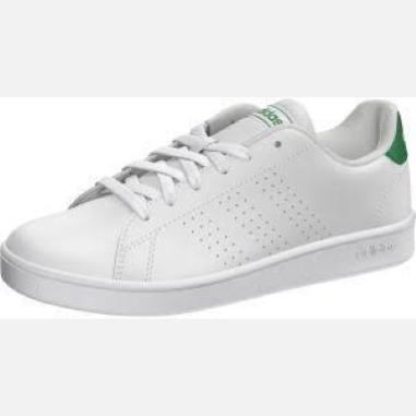 ADIDAS ADVANTAGE K MISURA 30 WHITE-GREEN (bimbo)