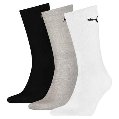 PUMA SOCKS MISURA  35-38 BLACK-GRAY-WHITE (ACCESSORI)