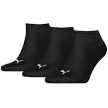 PUMA SNEAKER SOCKS MISURA 43-46 BLACK (UOMO)