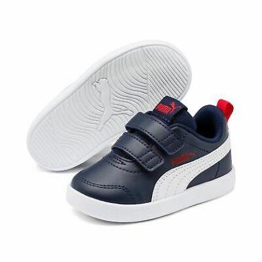 PUMA COURFLEX V2 V INF MISURA 20 PEACOT-HIGH RISK RED (BAMBINO)