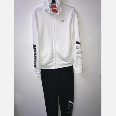 PUMA REBEL FZ HOODY WHITE MISURA S (donna)