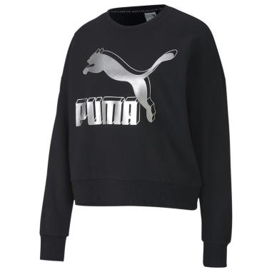 PUMA CLASSICS LOGO BLACK MISURA XS (donna)