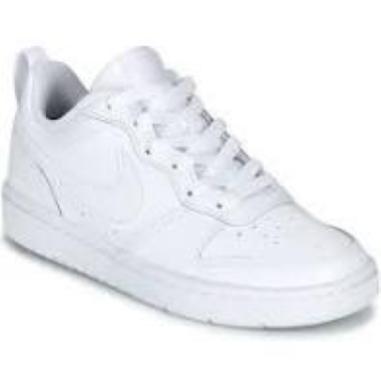 NIKE COURT BOROUGH LOW 2 MISURA 39 (GS) WHITE (DONNA)