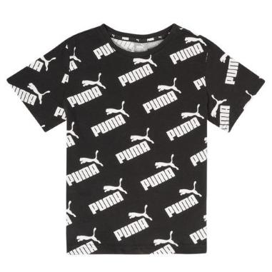 PUMA T-SHIRT AMPLIFIED MISURA 13-14 BLACK (BAMBINO)