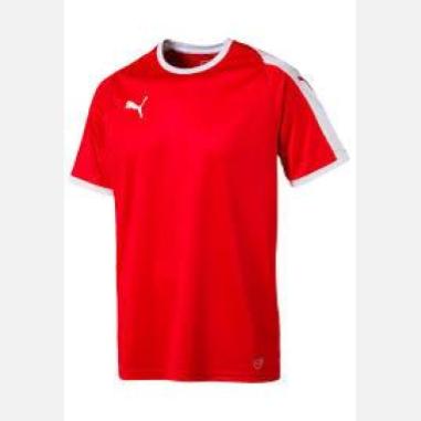 PUMA T-SHIRT LIGA MISURA XXL  RED-WHITE (UOMO)