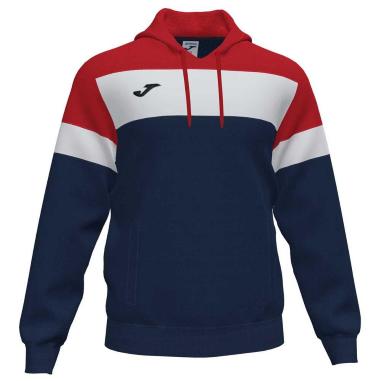 JOMA FELPA CREW HOODIE MISURA M DARK NAVY-RED (uomo)
