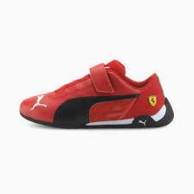 PUMA FERRARI MISURA 33  ROSSO CORSA BLACK (BAMBINI)