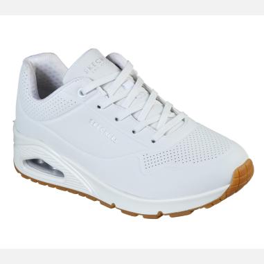 SKECHERS UNO STAND ON AIR MIS 46 WHITE (UOMO)