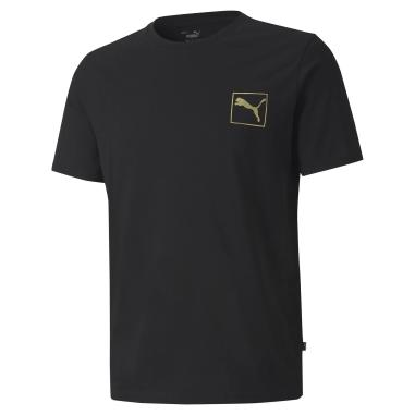 PUMA T-SHIRT GOLD FOLL MISURA S BLACK (UOMO)