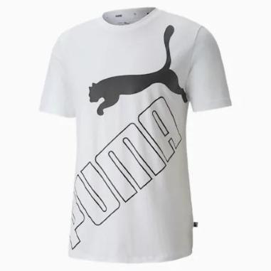 PUMA T-SHIRT BIG LOGO MISURA M WHITE (UOMO)