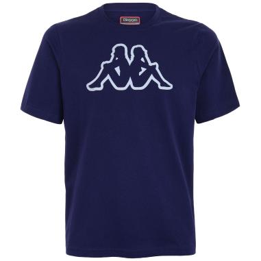 KAPPA T-SHIRT MISURA XL LOGO CROMEN BLUE MARINE (UOMO)
