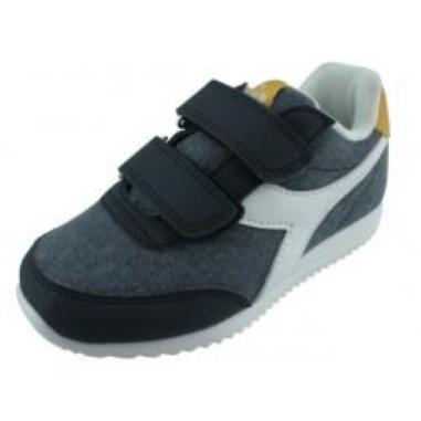 DIADORA JOG LIGHT PS MISURA 30 BLACK IRIS-GOLDEN APRICOT (BAMBINI)