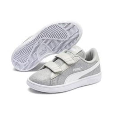 PUMA SMASH GLITZ GLAM MISURA 31 SIVER-GRAY-VIOLET (BAMBINA)