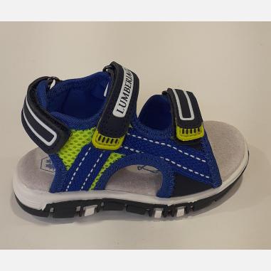 LUMBERJACK BILLY MISURA 24 BLUE-ACID GREEN (BAMBINO)