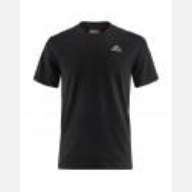 KAPPA T-SHIRT LOGO SLIM MISURA L BLACK (UOMO)