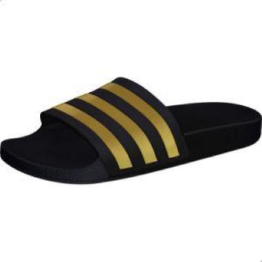 ADIDAS ADILETTE AQUA MISURA 37 BLACK-GOLD 