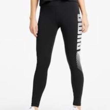 PUMA GRAPHIC LEGGINS MISURA S BLACK (DONNA)