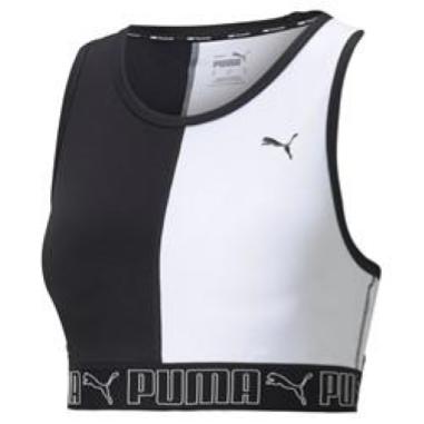 PUMA TOP ELASTIC MISURA S BLACK-WHITE (DONNA)