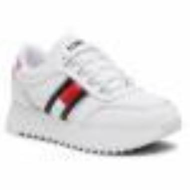 TOMMY JEANS HIGH CLEATED MISURA 37 WHITE (DONNA)