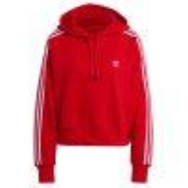 ADIDAS FELPA HOODIE MISURA 38 SCARLET (DONNA)