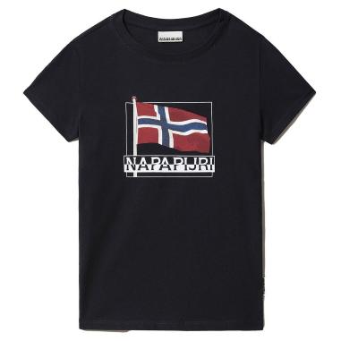 NAPAPIJRI T-SHIRT SEJI MISURA 4 ANNI BLU MARINE (BAMBINO)