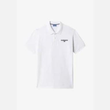 NAPAPIJIRI POLO MISURA L WHITE  (UOMO)