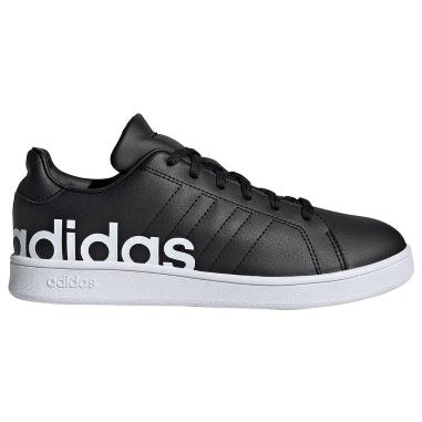 ADIDAS GRAND COURT MISURA 32 BLACK-WHITE (BAMBINI)