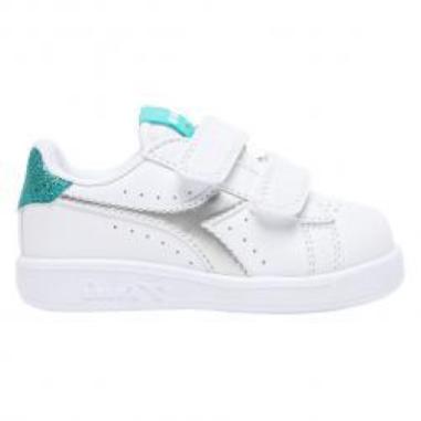 DIADORA GAME P TD GIRL MISURA 20 WHITE-BLUE (BAMBINI)