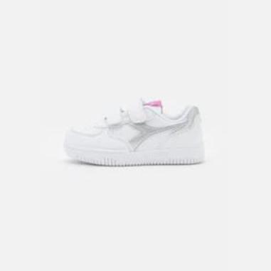 DIADORA RAPTOR LOW TD MISURA 21 WHITE-SILVER (BAMBINI)