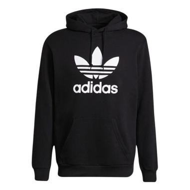 ADIDAS FELPA MISURA L BLACK-WHITE (UOMO)