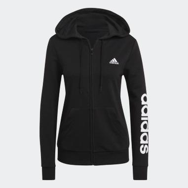 ADIDAS FELPA MISURA S BLACK-WHITE (DONNA)