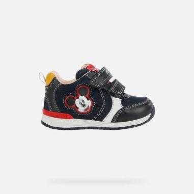 GEOX RISHON MISURA 19 NAVY-WHITE (BAMBINI)