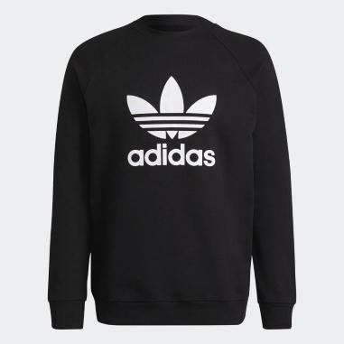 ADIDAS FELPA MISURA L BLACK-WHITE (UOMO)