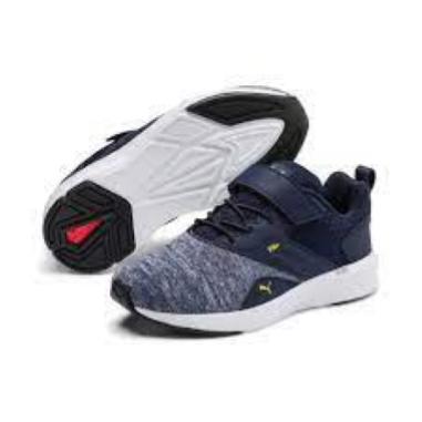 PUMA COMET PS MISURA 30 PEACOAT-YELLOW (BAMBINI)