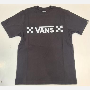 VANS T-SHIRT MISURA XL 16 ANNI BLACK-WHITE (BAMBINI)