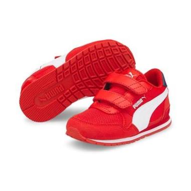 PUMA ST RUNNER INF MISURA 20 RED-WHITE-PEACOAT (BAMBINI)