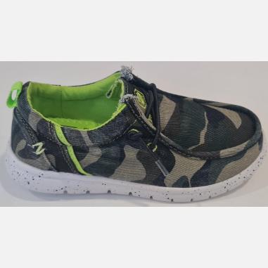 LUMBERJACK CRASH MISURA 34 ARMY GREEN (BAMBINI)