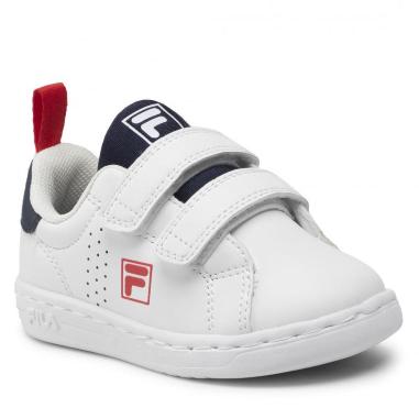 FILA CROSSCOURT MISURA 25 WHITE-BLUE-RED (BAMBINI)