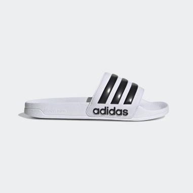ADIDAS CIABATTE MISURA 46 WHITE-BLACK (ACCESSORI)