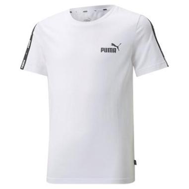 PUMA T-SHIRT TAPE MISURA 11-12 ANNI WHITE (BAMBINI)