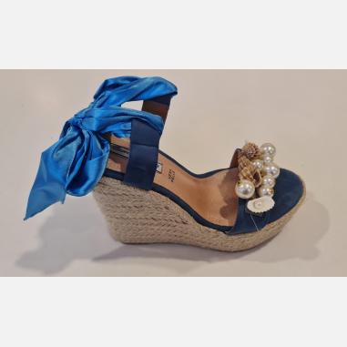 QUEEN HELENA ZM9033 MISURA 37 BLU (DONNA)