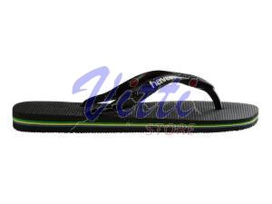HAVAIANAS BRASIL LOGO MISURA 45-46 BLACK (ACCESSORI)