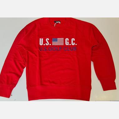 U.S. GOLF CLUB FELPA 1210 MISURA XL RED (UOMO)
