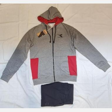 DIADORA TUTA TRACKSUIT MISURA S DARK GRAYMELANGE (UOMO)