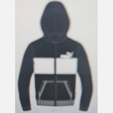 PUMA FELPA HOODIE MISURA 11-12 ANNI BLACK  (BAMBINI)