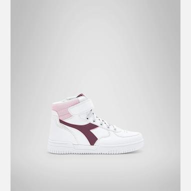 DIADORA RAPTOR MID MISURA 30 WHITE-GRAPE WINE (BAMBINI)