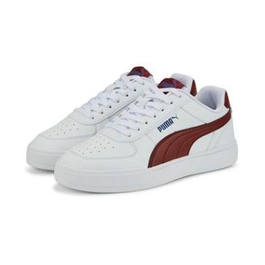 PUMA CAVEN JR MISURA 38 WHITE-RED-BLUE (BAMBINI)